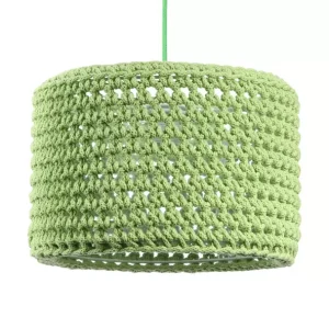 Lampa wisząca COTTON 25 zielona 391379