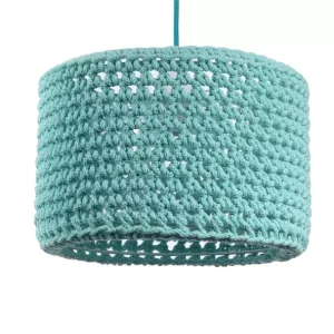 Lampa wisząca COTTON 30 turkusowa 391561