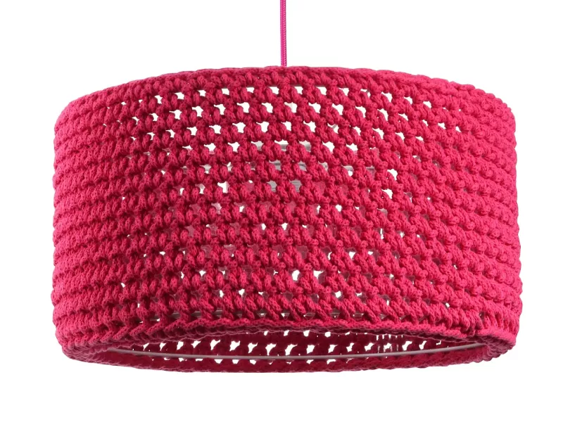 Lampa wisząca COTTON 40 czerwona 391169