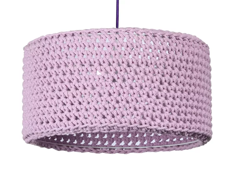 Lampa wisząca COTTON 40 fioletowa 391352