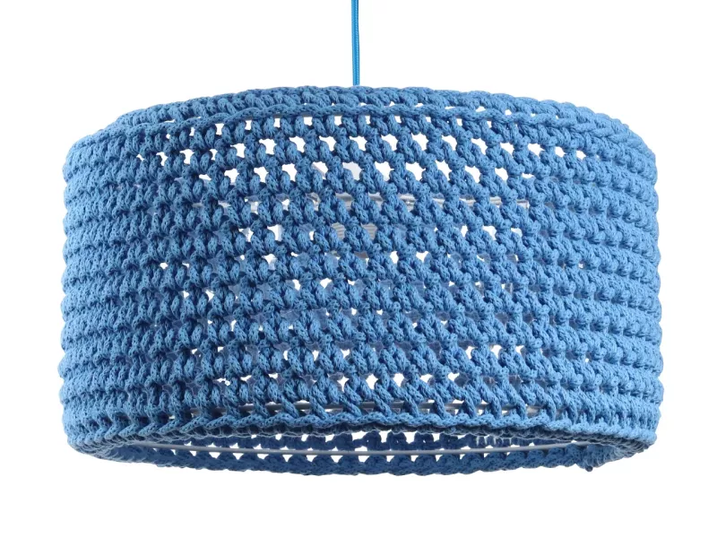Lampa wisząca COTTON 40 niebieska 391333