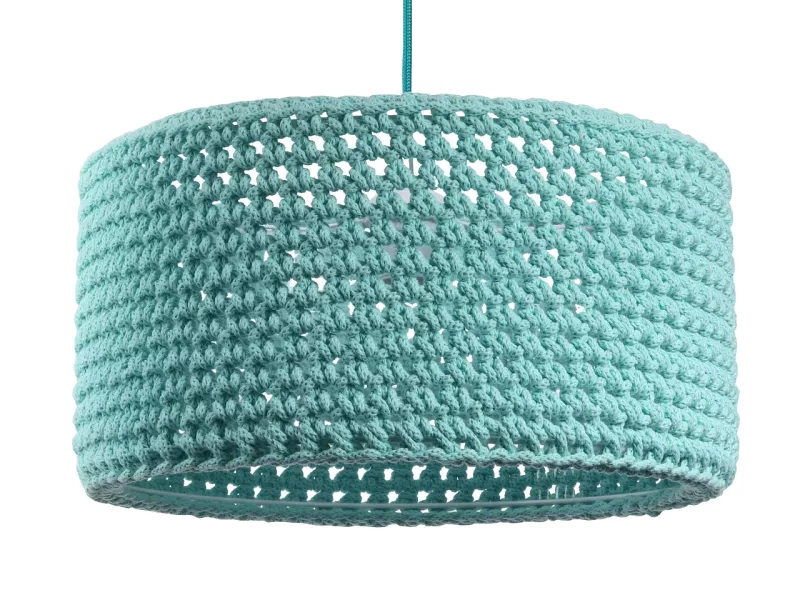 Lampa wisząca COTTON 40 turkusowa 391400