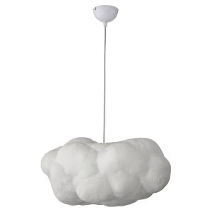 Lampa wisząca Could 50 cm biała 663293