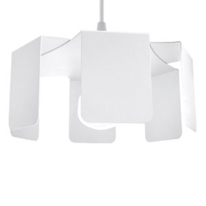 Lampa wisząca CROCUS biała 1xE27x60W wym:110x25x25cm IP20 Pure Lume 1019212