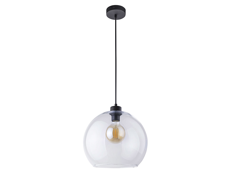 Lampa wisząca Cubus szklana transparentna 53918