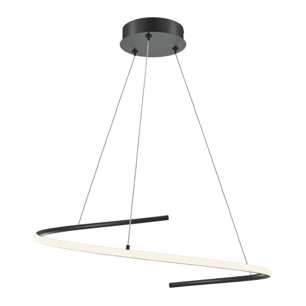 Lampa wisząca Curve czarna LED 1x31W Odcienie bieli 1600lm Maytoni 835916