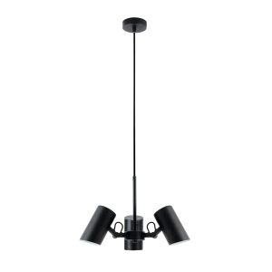 Lampa wisząca czarna AGZAR 3xE14x5W wym: 178x40x40 cm Kanlux 852590