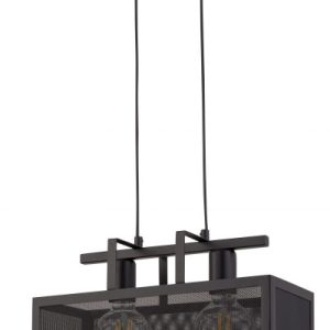 Lampa wisząca czarna Albert 2xE27x15W wym: 80x40x16 cm Sigma Lighting 841596