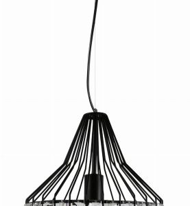 Lampa wisząca czarna ALVARO 1xE27x40W wym: 120x30x30 cm Candellux 857785 Lampa wisząca czarna ALVARO 1xE27x40W wym: 120x30x30 cm Candellux 857785