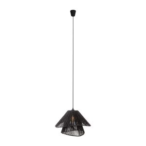 Lampa wisząca czarna AMALFI 1xE27x15W wym: 165x45x45 cm Maxlight 846436 Lampa wisząca czarna AMALFI 1xE27x15W wym: 165x45x45 cm Maxlight 846436