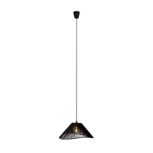 Lampa wisząca czarna AMALFI 1xE27x15W wym: 165x45x45 cm Maxlight 845608 Lampa wisząca czarna AMALFI 1xE27x15W wym: 165x45x45 cm Maxlight 845608