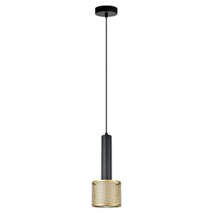 Lampa wisząca czarna AMO 1xE27x15W wym: 150x12x12 cm Light Prestige 836352 Lampa wisząca czarna AMO 1xE27x15W wym: 150x12x12 cm Light Prestige 836352