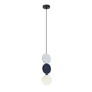Lampa wisząca czarna ANDREA 1xG9x25W wym: 118x12x12 cm Italux 835784 Lampa wisząca czarna ANDREA 1xG9x25W wym: 118x12x12 cm Italux 835784