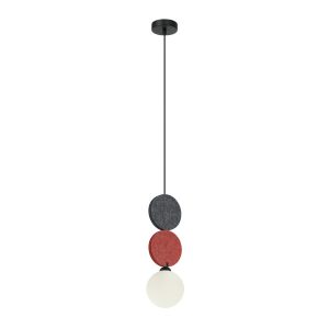 Lampa wisząca czarna ANDREA 1xG9x25W wym: 118x12x12 cm Italux 835738 Lampa wisząca czarna ANDREA 1xG9x25W wym: 118x12x12 cm Italux 835738
