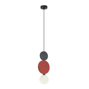 Lampa wisząca czarna ANDREA 1xG9x25W wym: 118x18x12 cm Italux 835716 Lampa wisząca czarna ANDREA 1xG9x25W wym: 118x18x12 cm Italux 835716