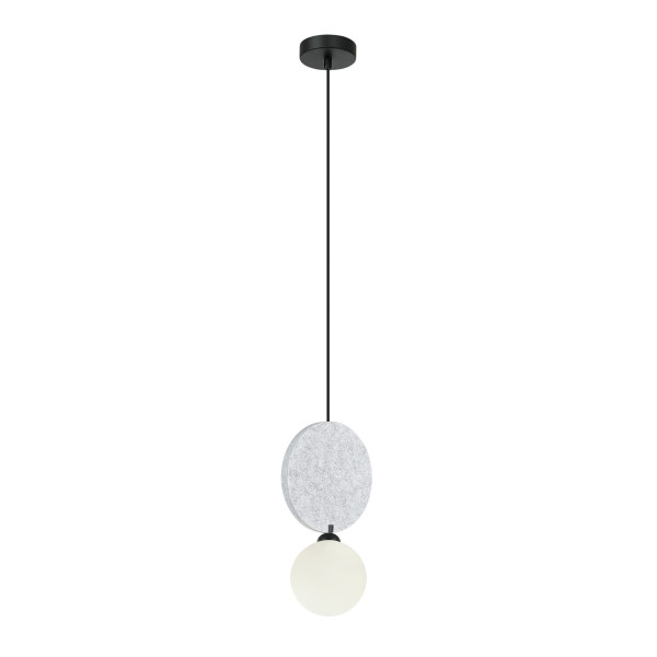 Lampa wisząca czarna ANDREA 1xG9x25W wym: 118x18x12 cm Italux 835722