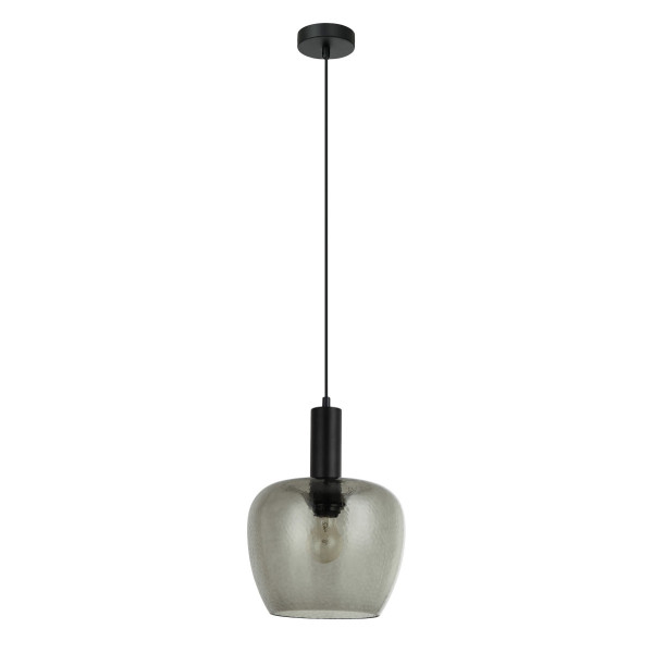 Lampa wisząca czarna APRICA 1xE27x40W wym: 109x25x25 cm Italux 836335