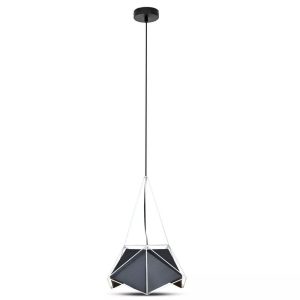 Lampa wisząca czarna Basics 1xE27x60W wym: 120x40x40 cm V-TAC 856402 Lampa wisząca czarna Basics 1xE27x60W wym: 120x40x40 cm V-TAC 856402