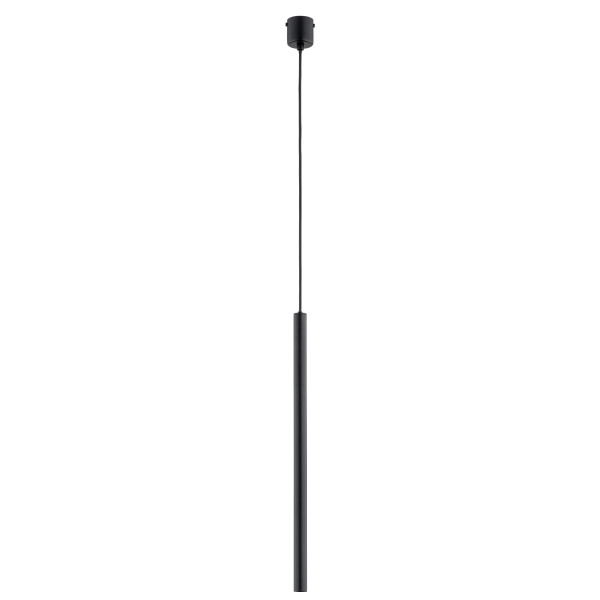 Lampa wisząca czarna COLLET 1xG9x10W wym: 95x5,2x5,2 cm Alfa 841912