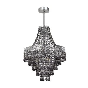 Lampa wisząca czarna CORAL 3xE14x40W wym: 60x36x36 cm Milagro 837367