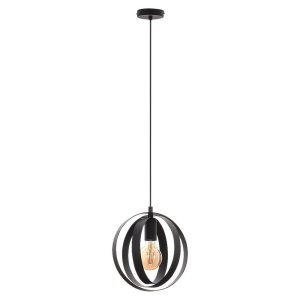 Lampa wisząca czarna Cortado 1xE27x40W wym: 98x25x25 cm Rabalux 953217