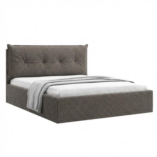 Łóżko Tapicerowane Regal 160X200 Stelaż Pojemnik Na Pościel Abriamo 02 901182