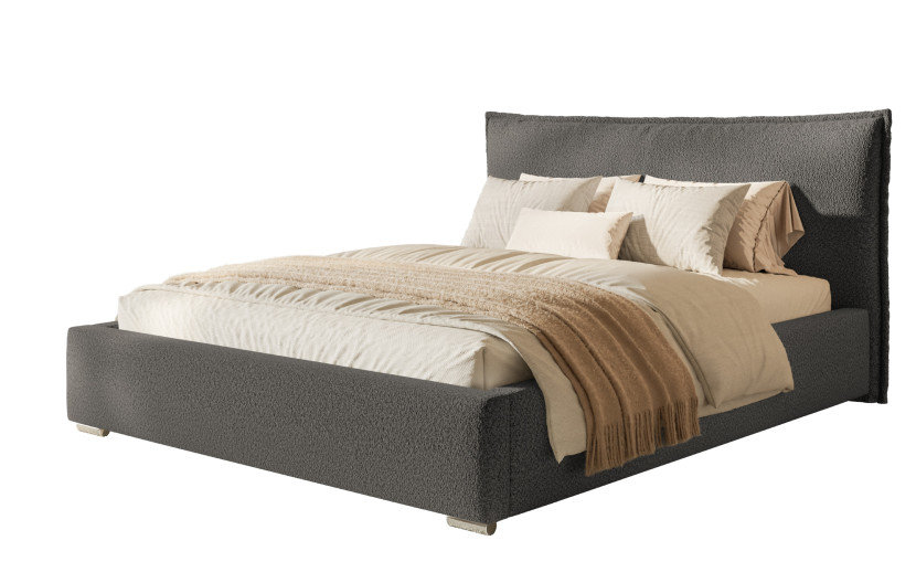 Łóżko tapicerowane RIMINI 180x200 ze stelażem metalowym 1063894