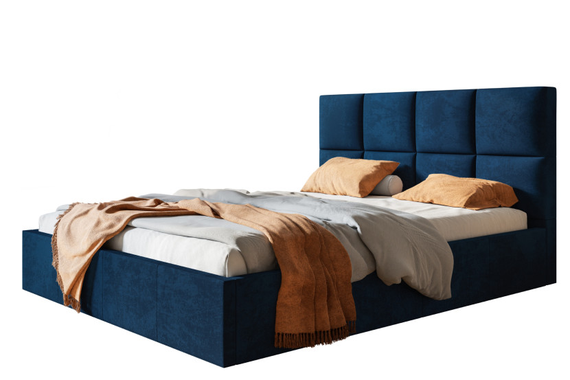 Łóżko tapicerowane ROMA Slim 120x200 ze stelażem metalowym 970061