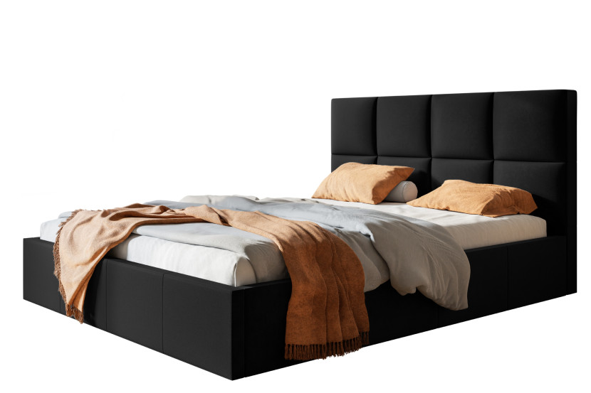Łóżko tapicerowane ROMA Slim 90x200 ze stelażem metalowym 967248